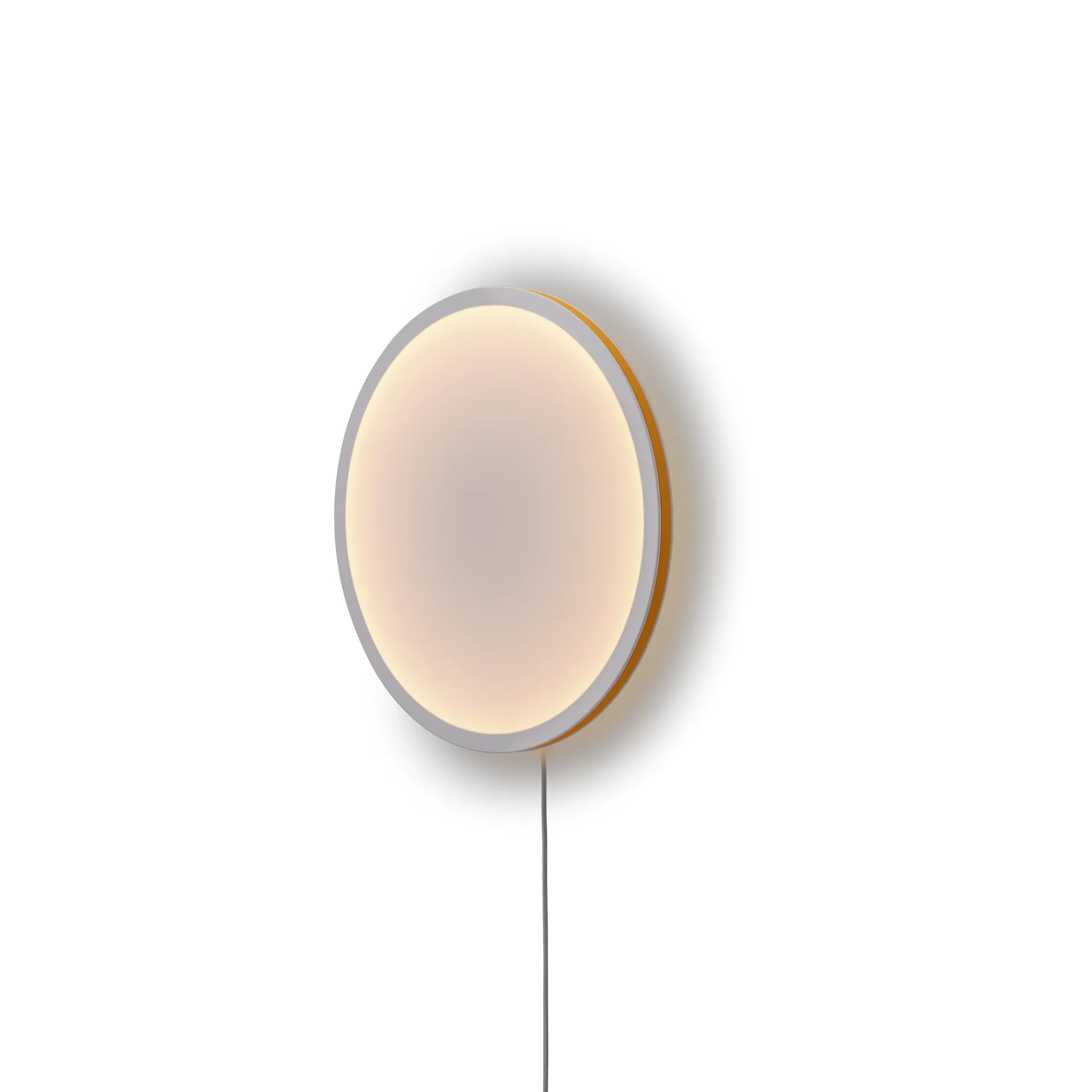 Calm壁灯Ø50cm, 白色_橙色 Muuto