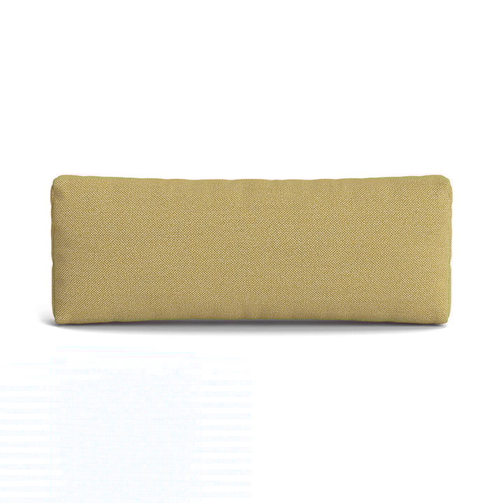 Connect soft 靠枕|靠垫 64x26 cm, Hallingdal 65 nr.407 yellow Muuto