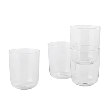 Corky高脚杯 4件套 - 透明 - Muuto