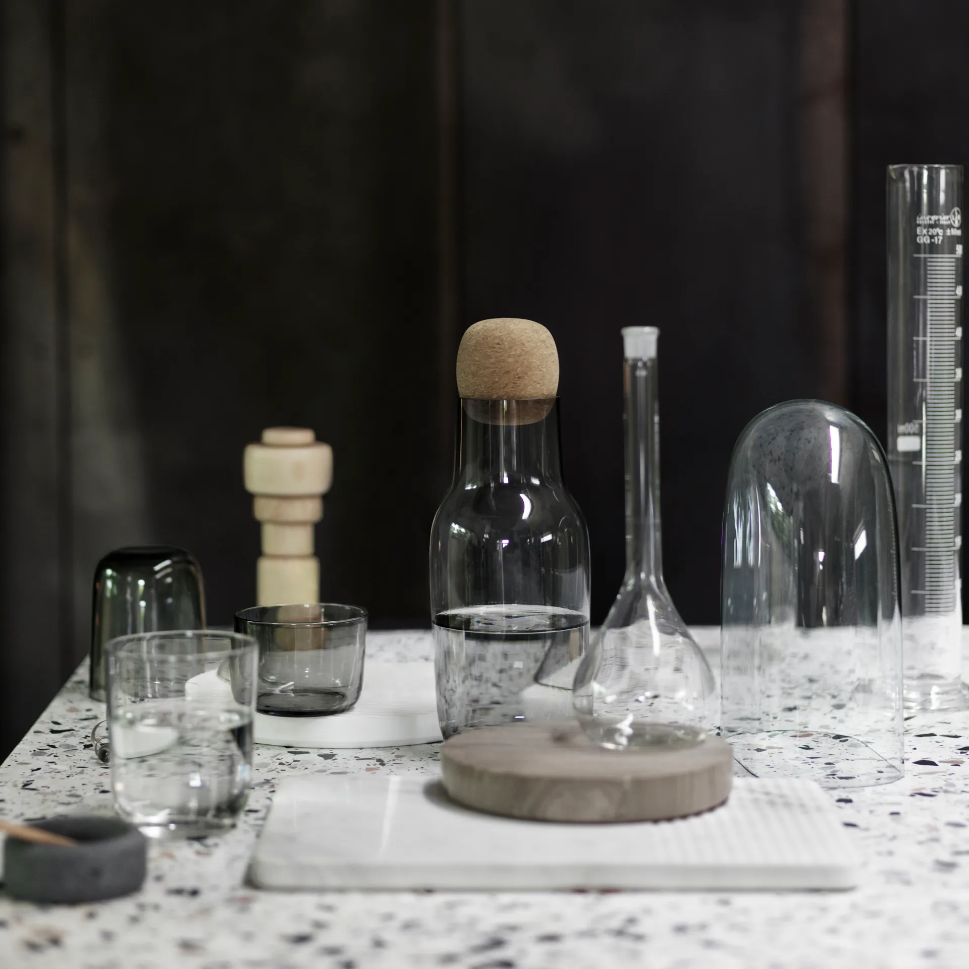 Corky glass high 四件套装, clear Muuto