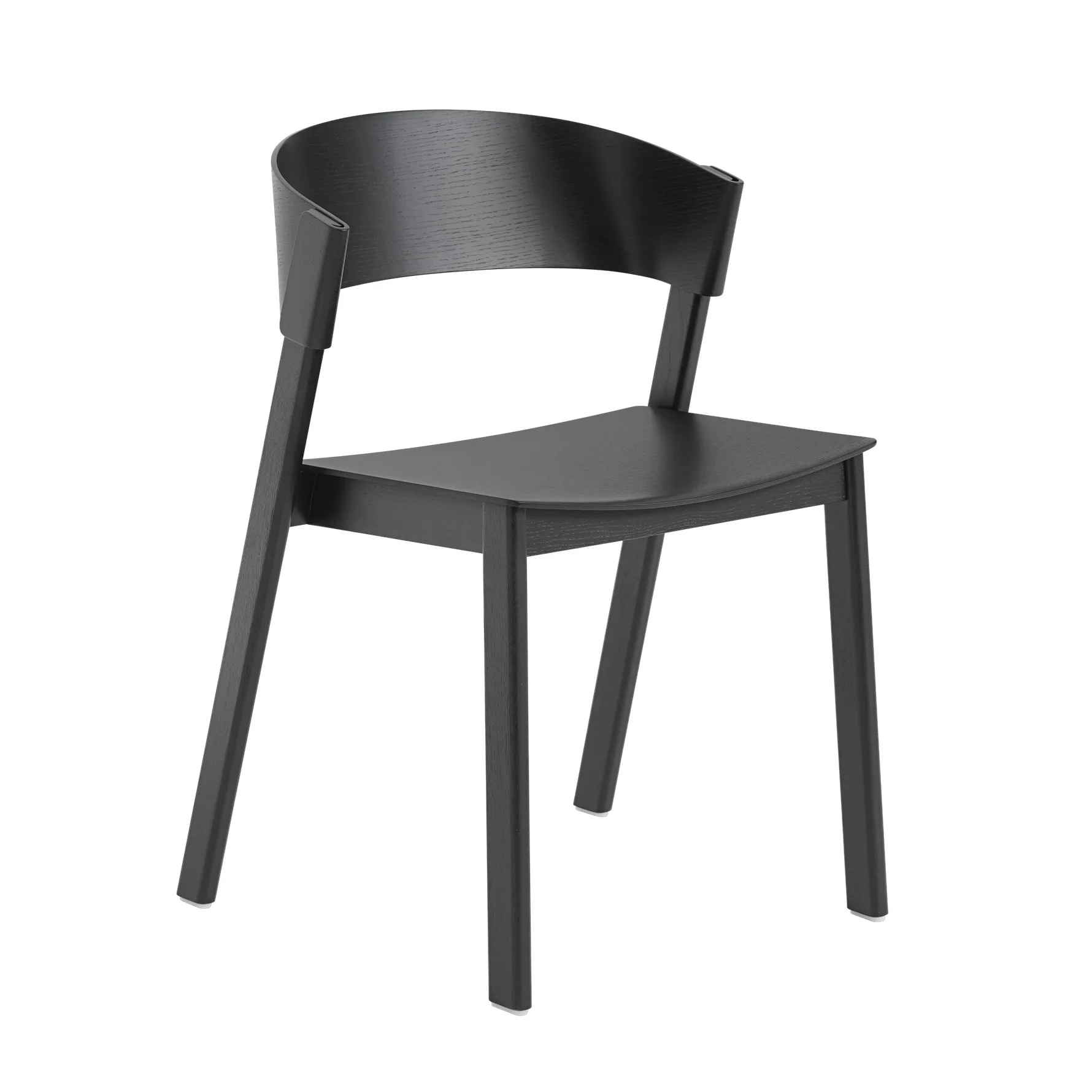 Cover 餐椅, 黑色 Muuto