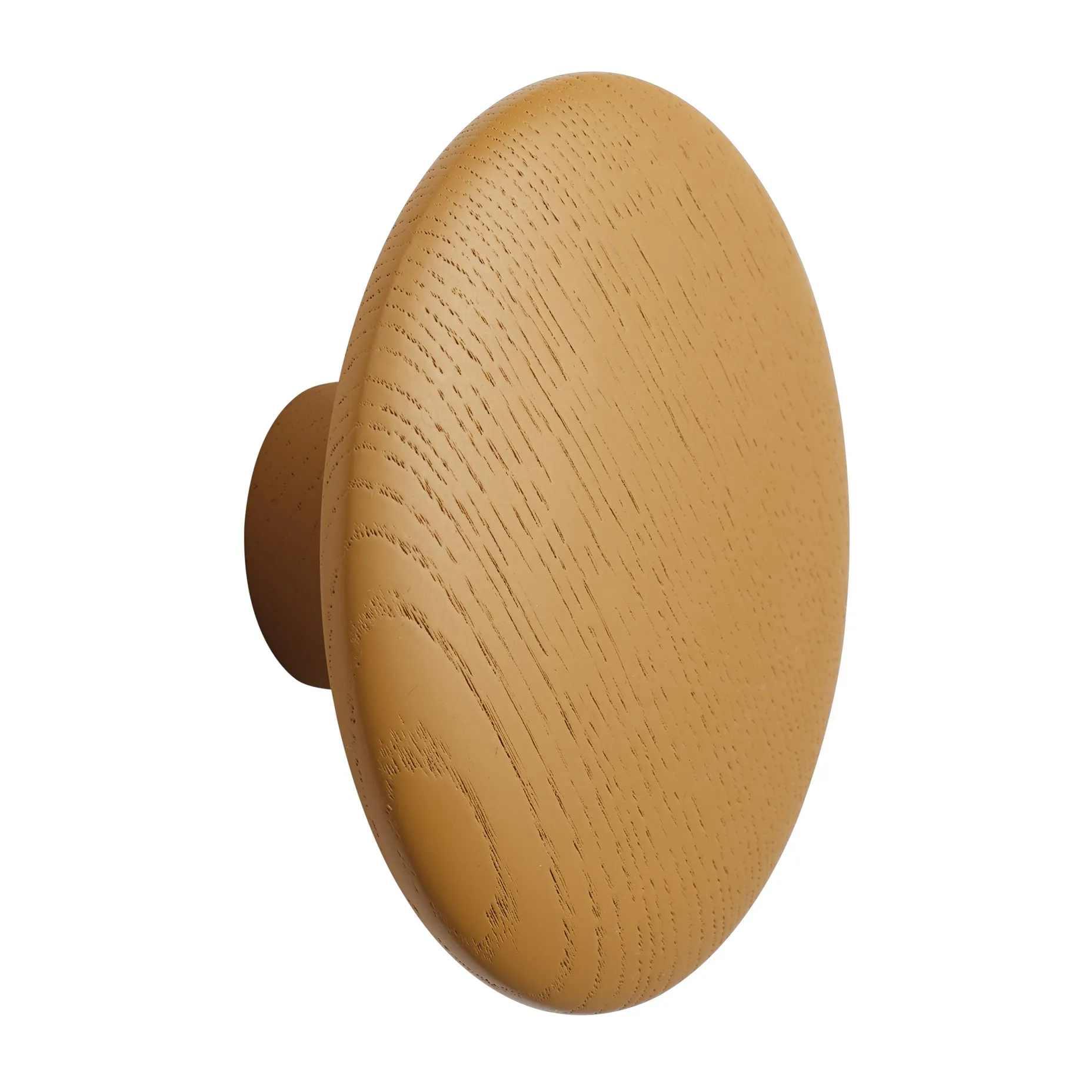 Dots 烤橙色木挂钩, Ø13cm Muuto