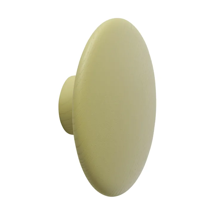 Dots Wood 衣帽钩 - 浅橄榄色，直径13cm - Muuto