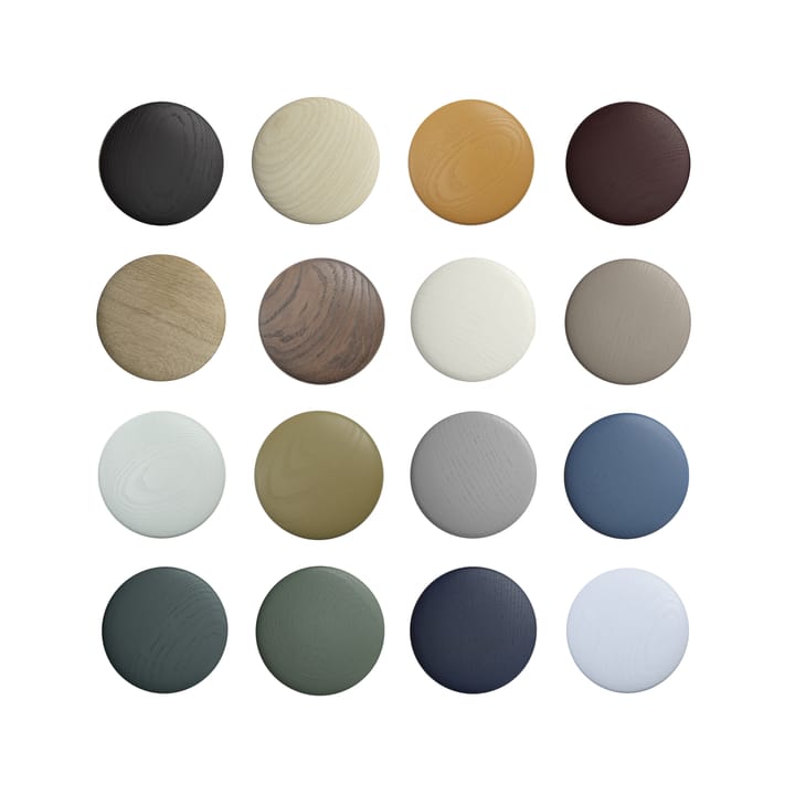 Dots wood hook light blue, Ø6.5 cm Muuto