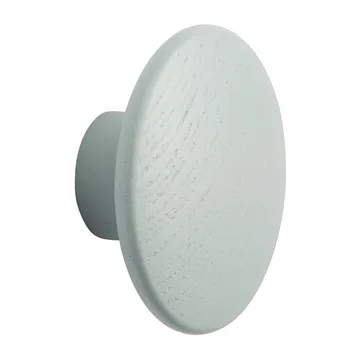 Dots wood hook sage green - Ø6.5 cm - Muuto