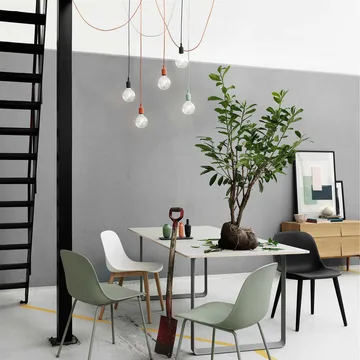 E 27吊灯 - 浅绿色 - Muuto