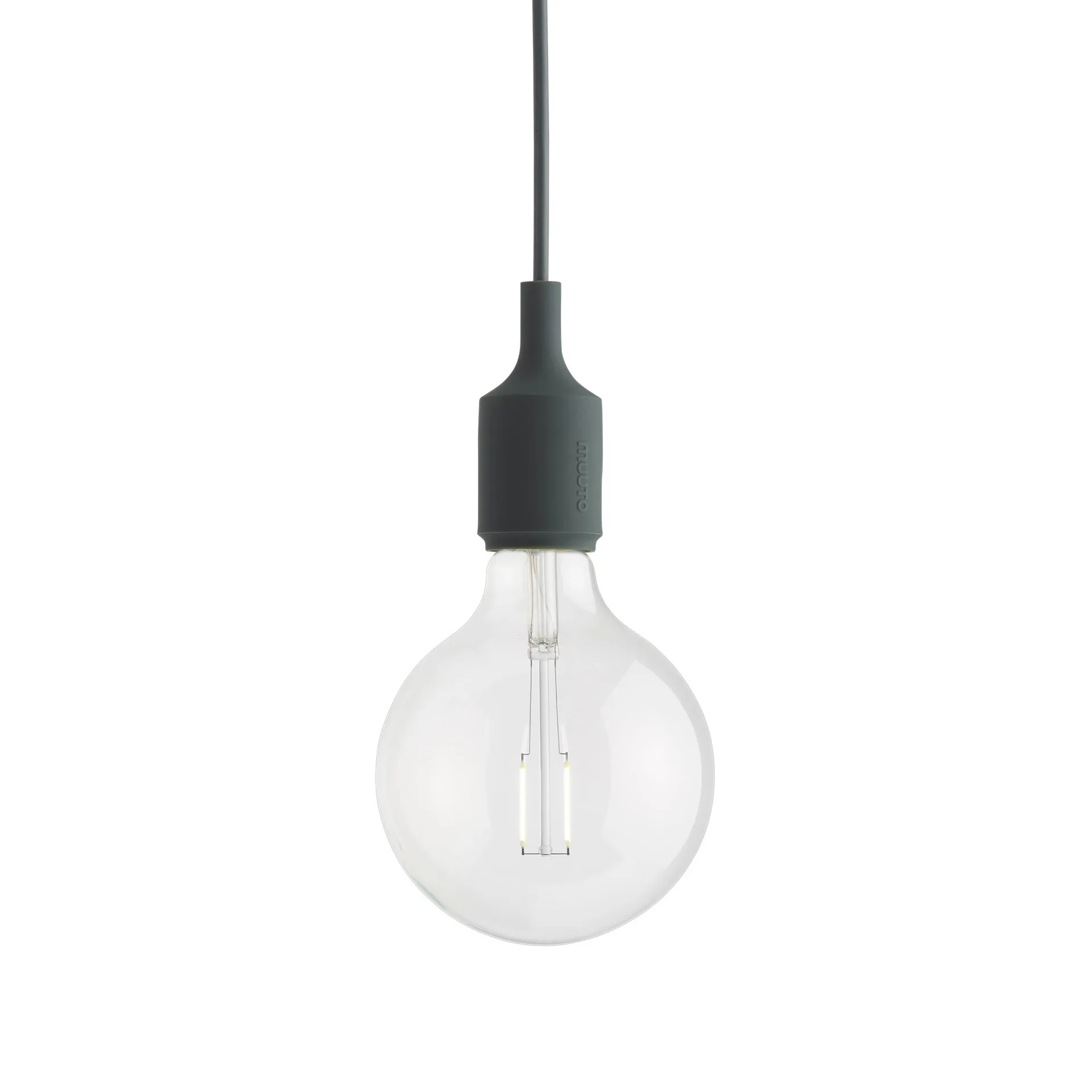 E27 Pendant, Dark 绿色 Muuto