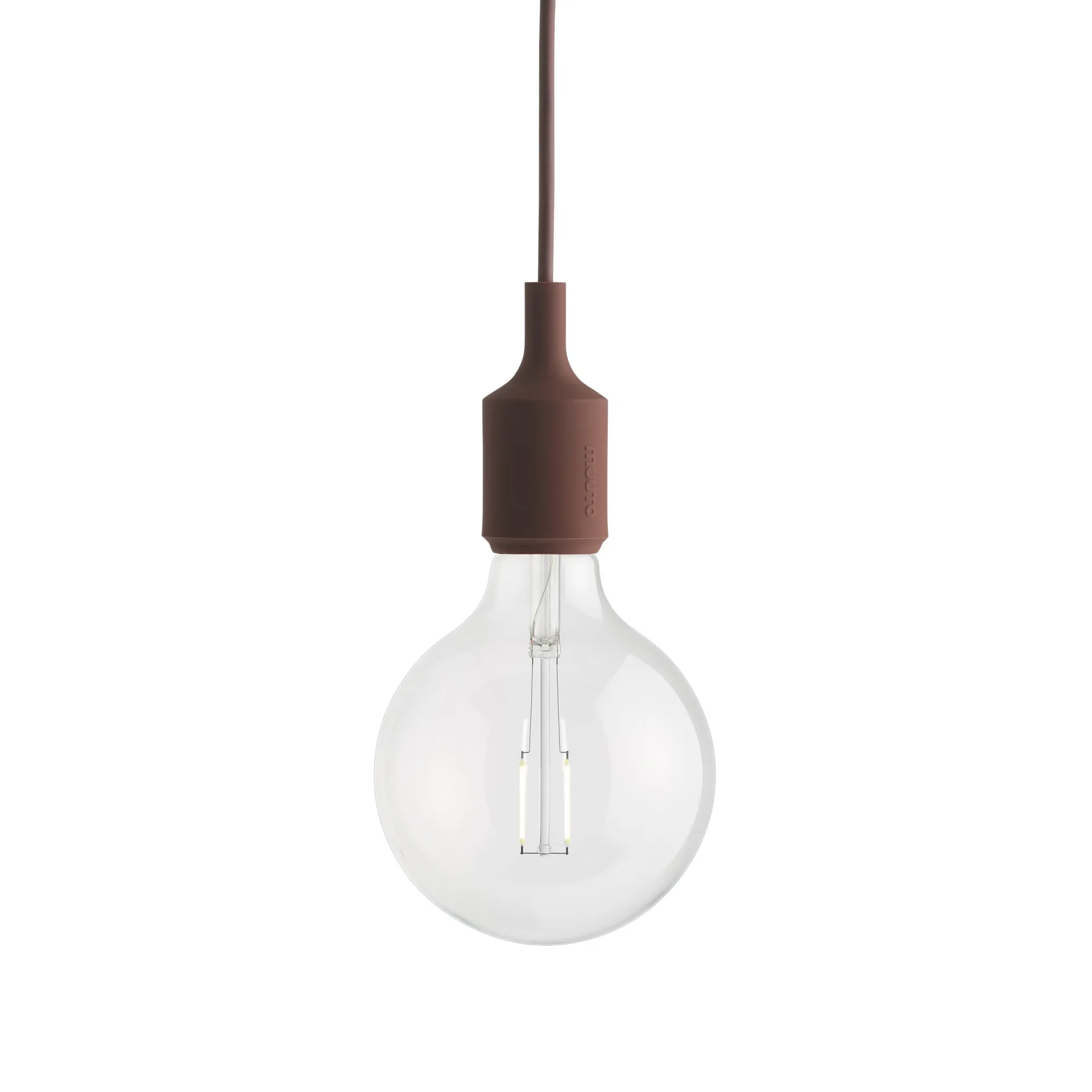 E27 Pendant, Deep 红色 Muuto