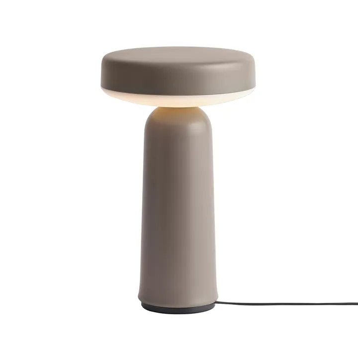 Ease便携式台灯21.5cm - 灰褐色 - Muuto