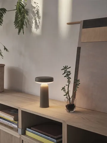 Ease便携式台灯21.5cm - 灰褐色 - Muuto