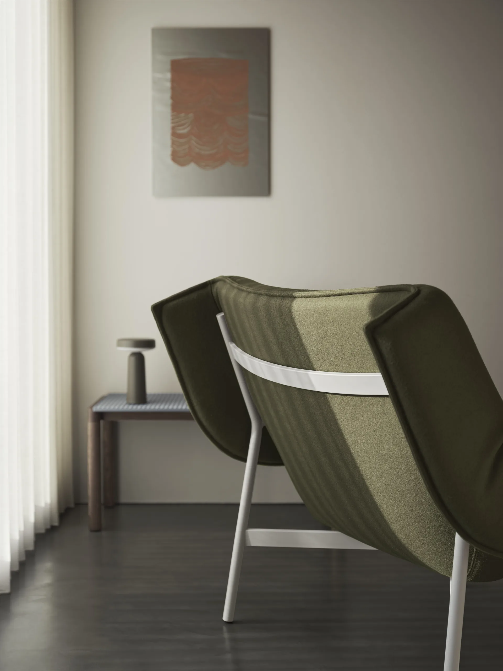 Ease便携式台灯21.5cm, 灰褐色 Muuto