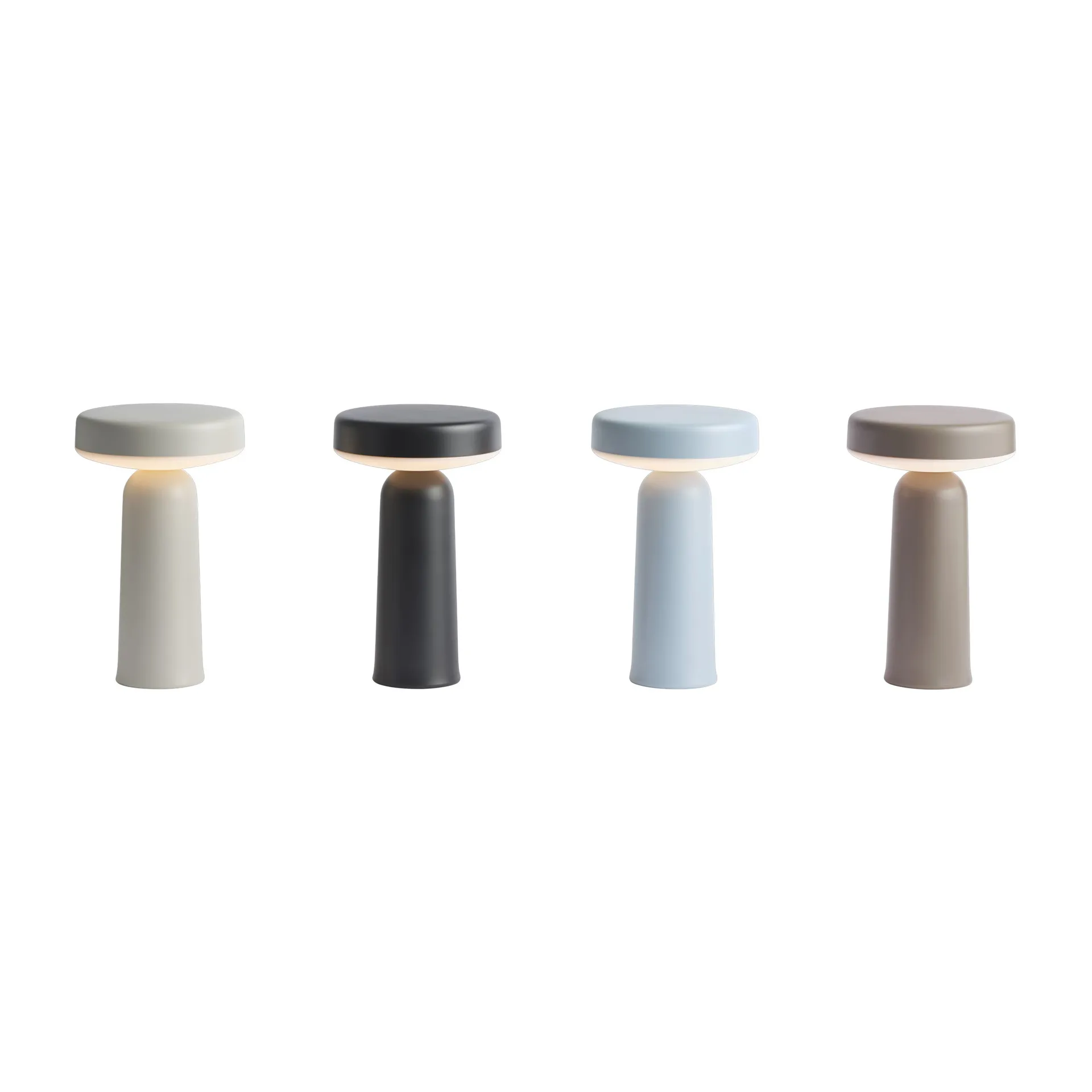 Ease便携式台灯21.5cm, 灰褐色 Muuto