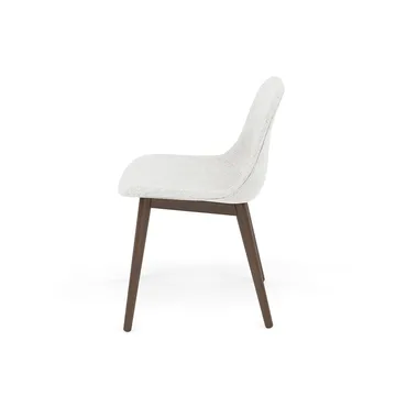 Fiber 餐椅 木质椅腿 - Hallingdal nr110_深棕色染色 - Muuto