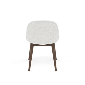 Fiber 餐椅 木质椅腿 - Hallingdal nr110_深棕色染色 - Muuto