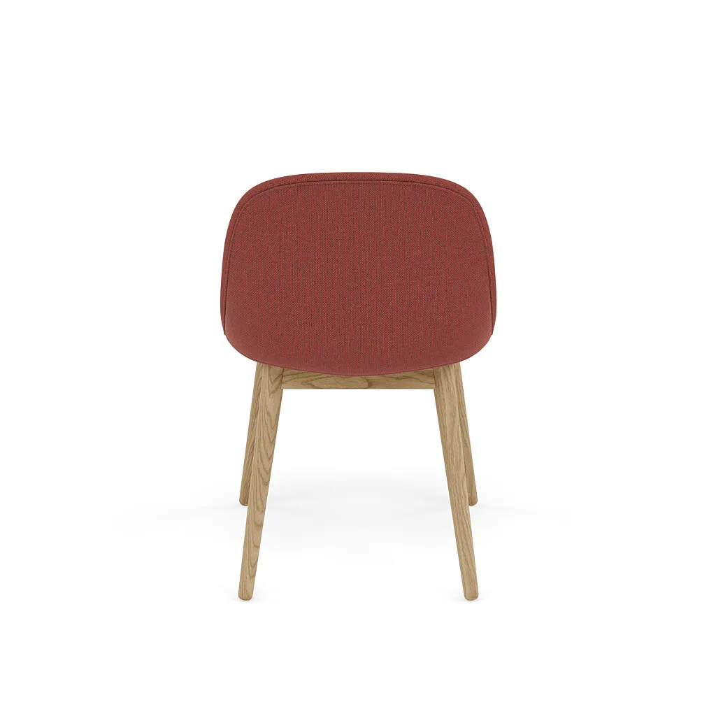 Fiber 餐椅 木质椅腿, Re-wool 558_橡木 Muuto