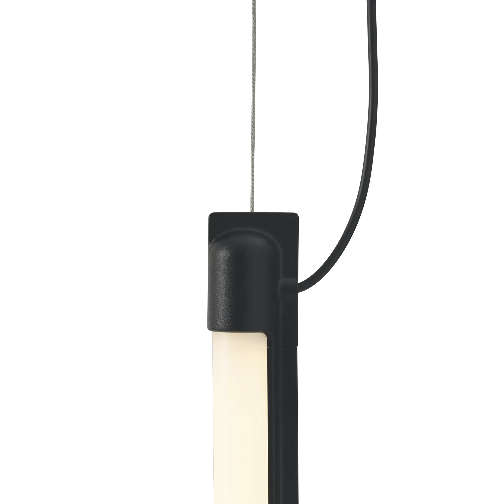 Fine Suspension 灯 120 cm, 黑色 Muuto