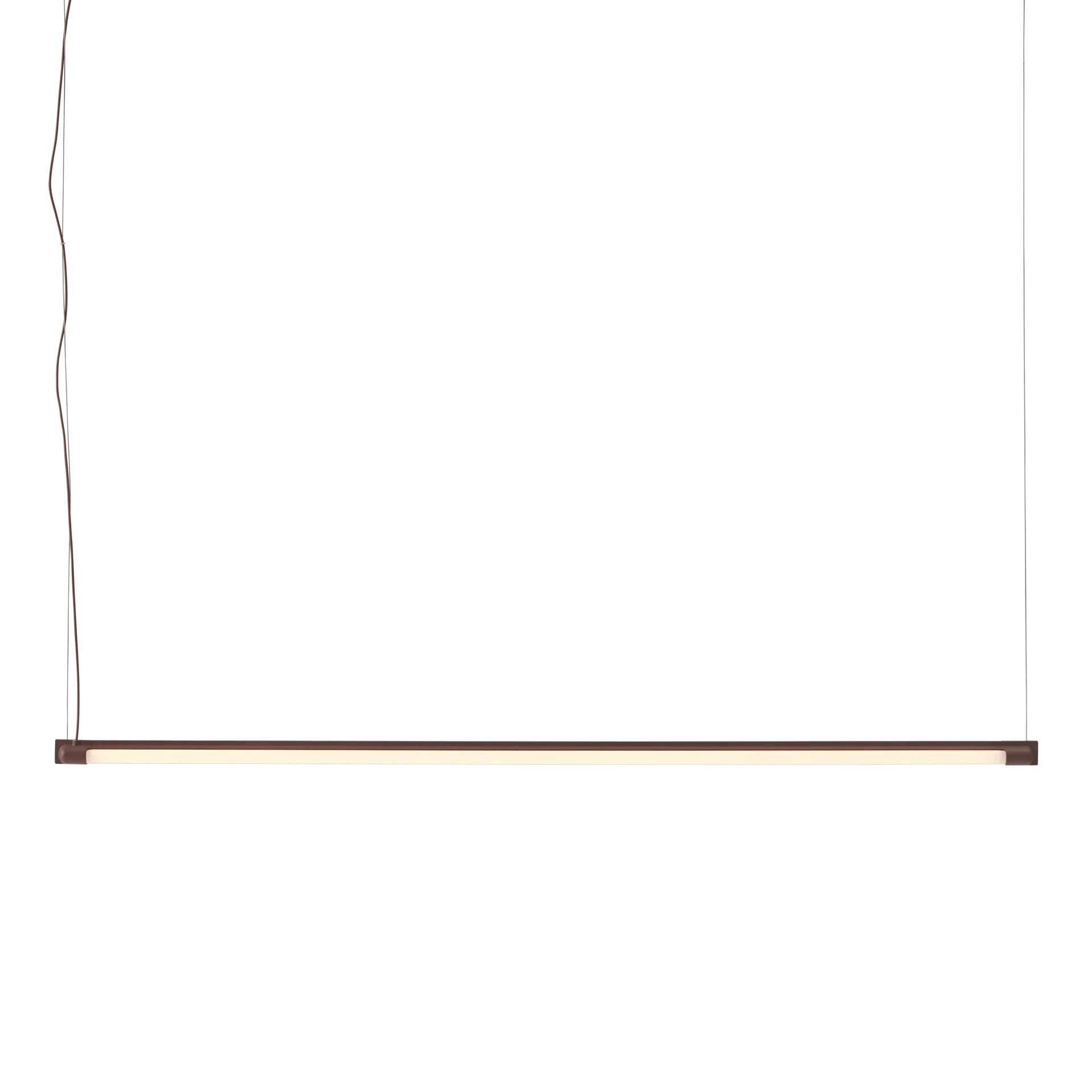 Fine悬浮灯120cm, 深红色 Muuto