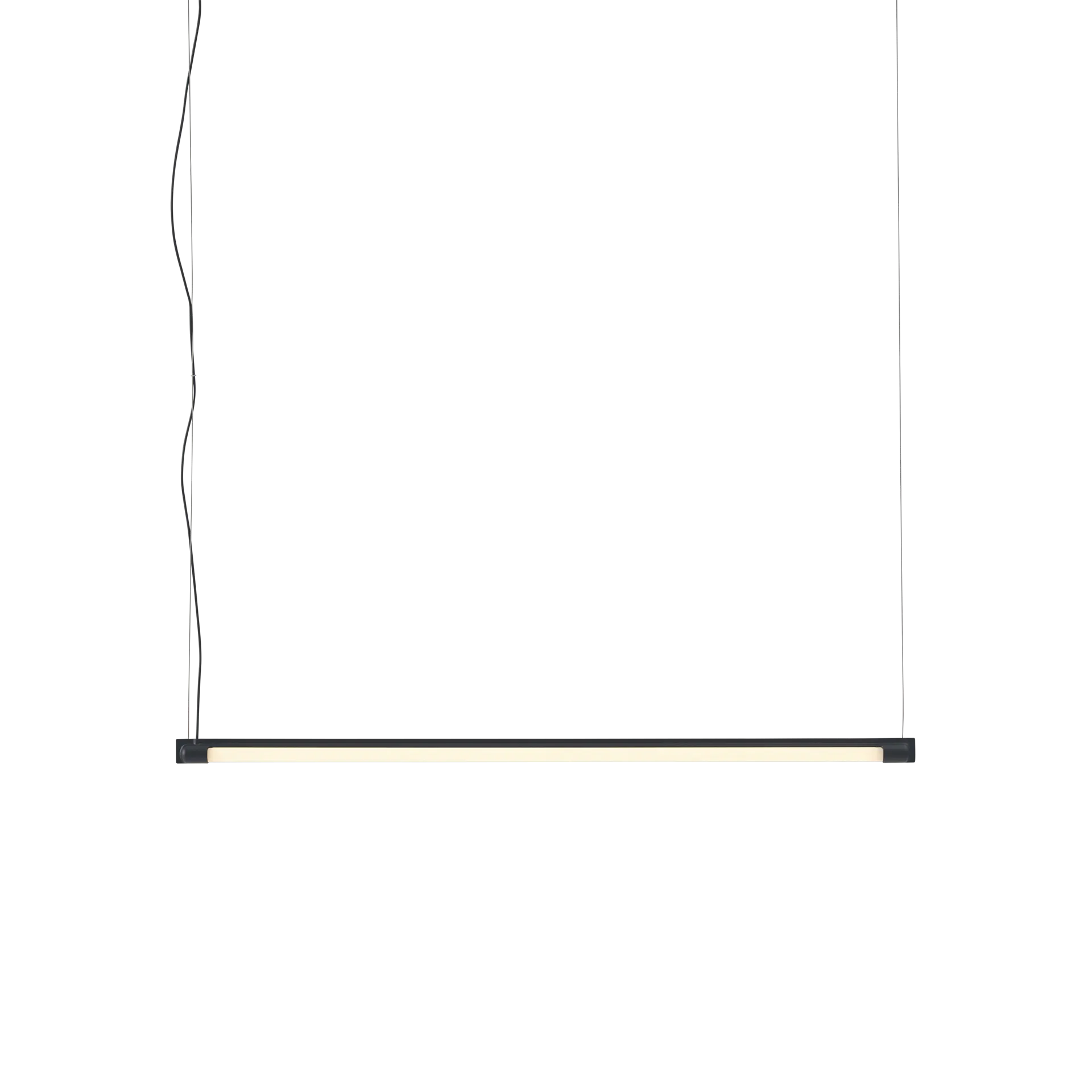 Fine悬浮灯90cm, 黑色 Muuto