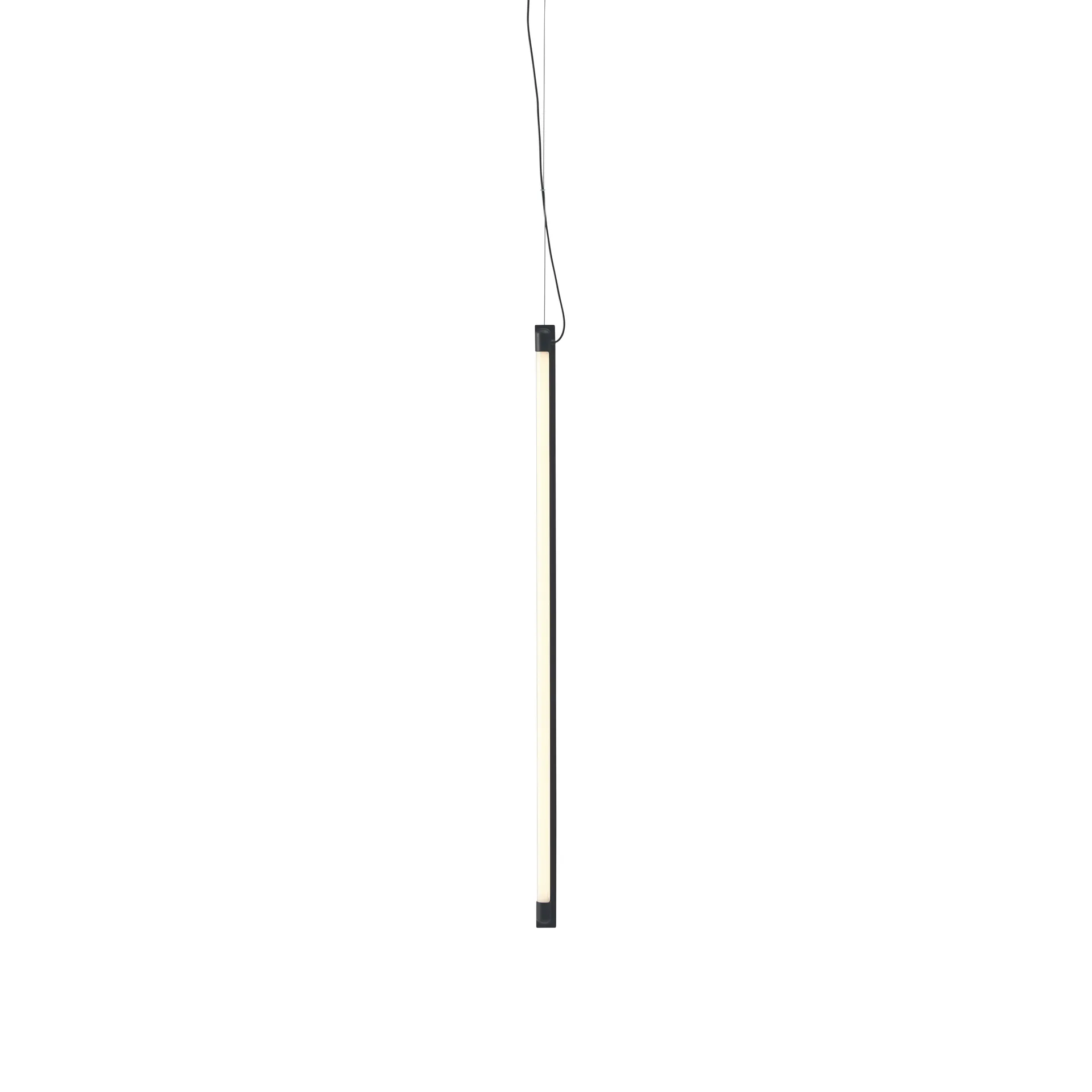 Fine悬浮灯90cm, 黑色 Muuto