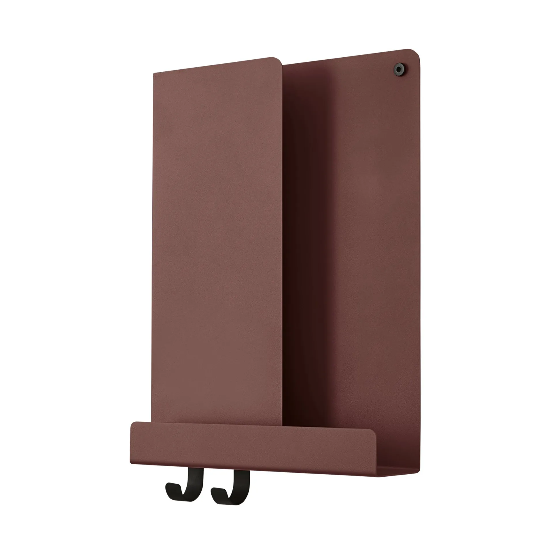 Folded 架子 29.5x40 cm, Deep Red Muuto