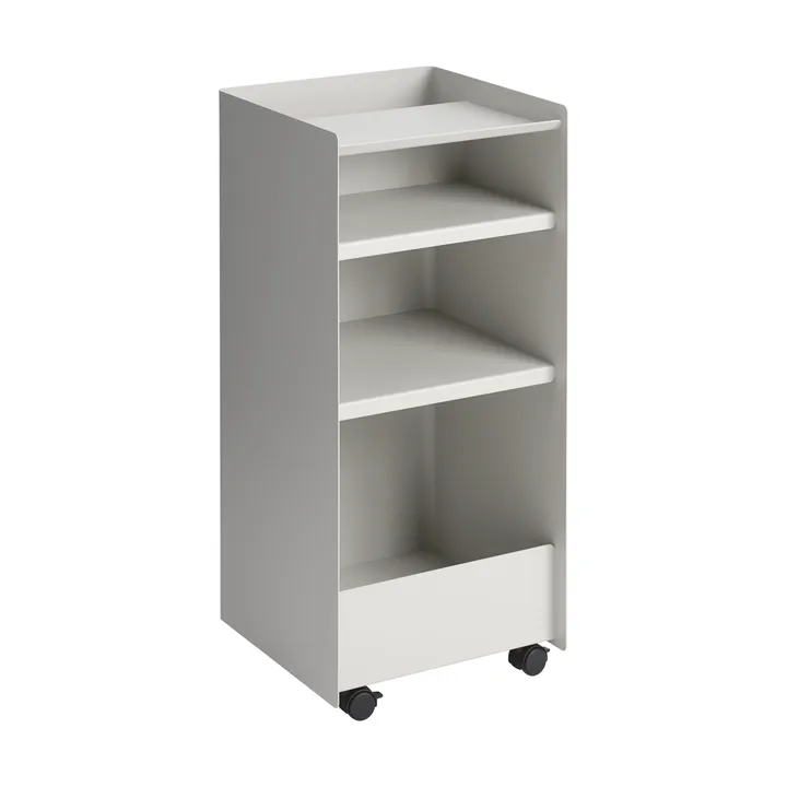 Folded Trolley 手推车 开放式 - 灰色，37.4x38.7x37.2cm - Muuto
