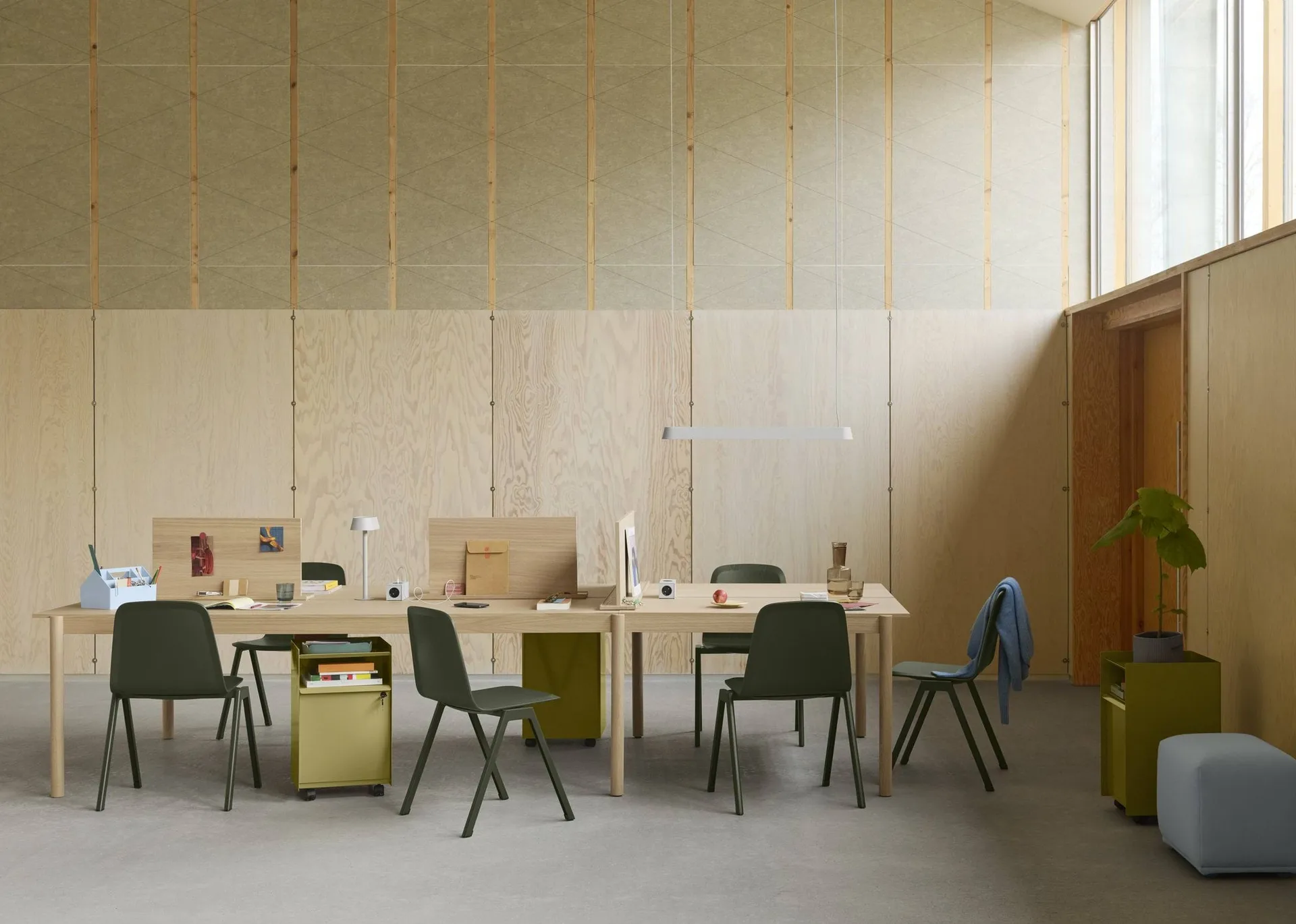 Folded Trolley 抽屉式手推车, 黑色 Muuto