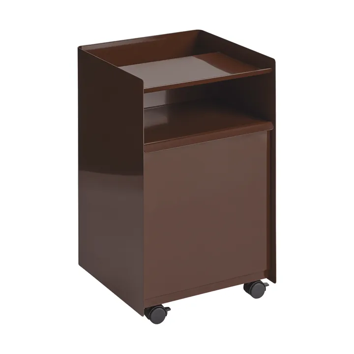 Folded Trolley 抽屉式手推车 - 深红色 - Muuto