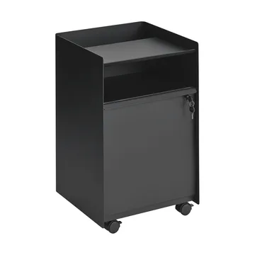 Folded Trolley 带柜滚轮推车 - 黑色 - Muuto