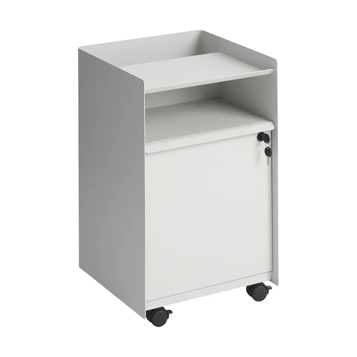 Folded Trolley 带柜滚轮推车 - 灰色 - Muuto