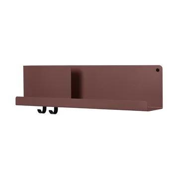 Folded 搁板 中号 - 深红色 - Muuto