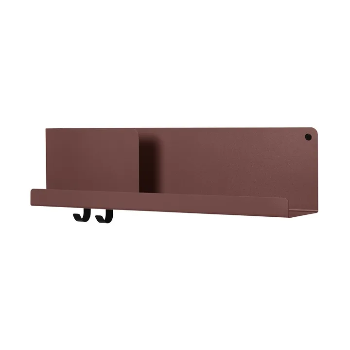 Folded 搁板 中号 - 深红色 - Muuto