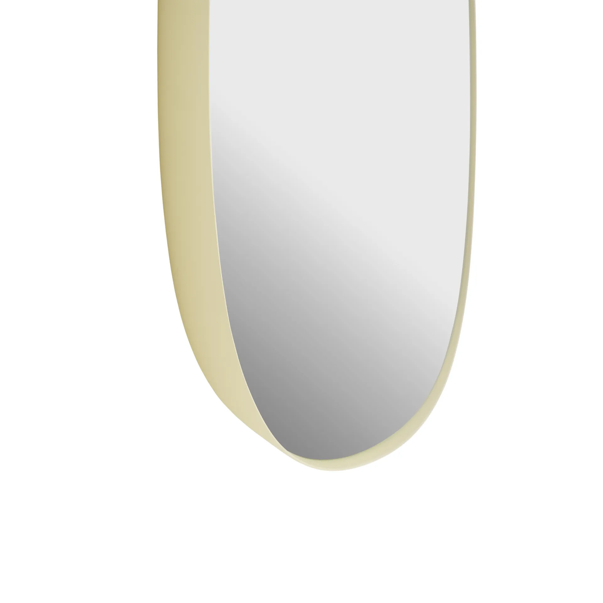 Framed 镜子, 浅黄-透明, 150x50 cm Muuto