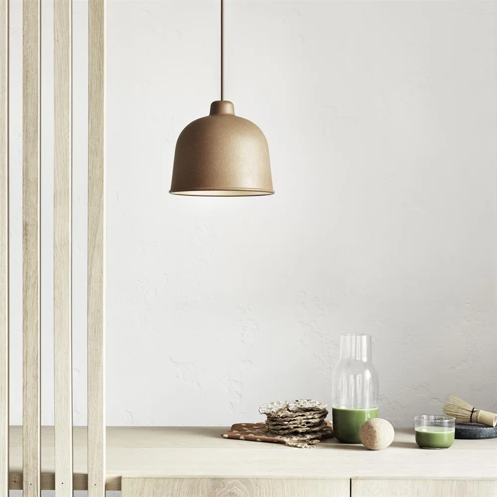 Grain吊灯, 自然棕色 Muuto
