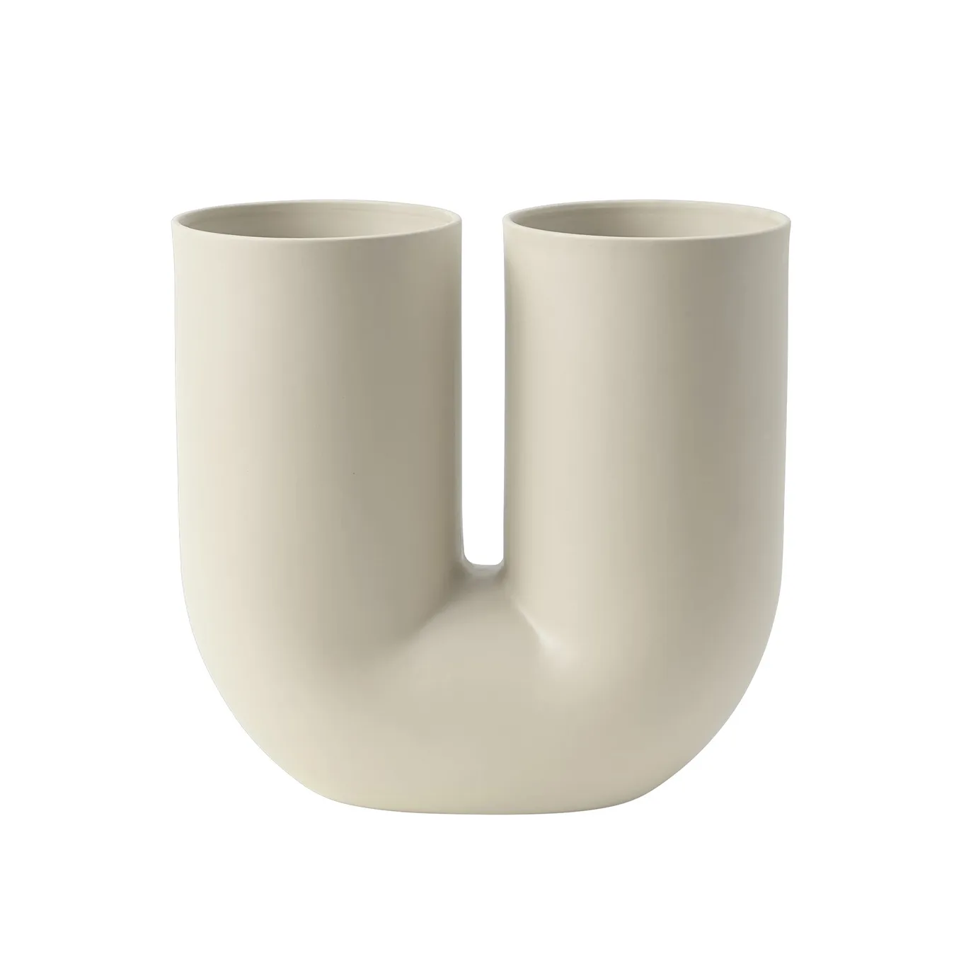 Kink 花瓶 26cm, 沙色 Muuto