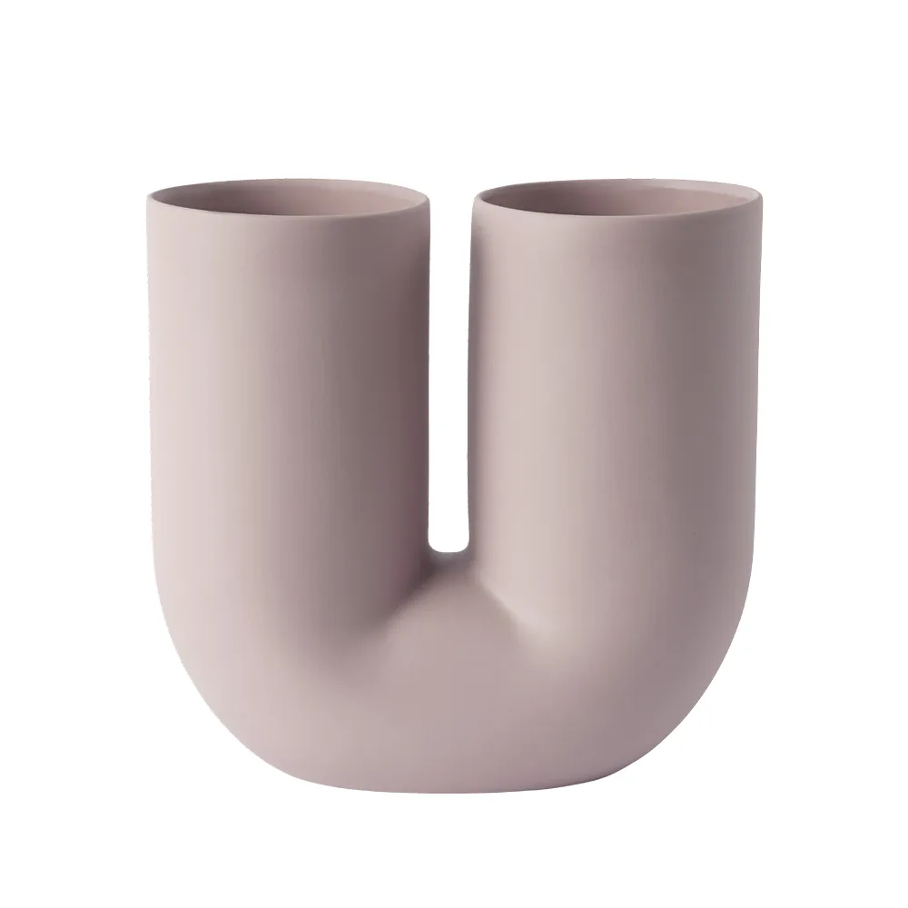 Kink 花瓶 26cm, 灰调紫丁香色 Muuto