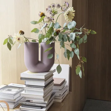 Kink 花瓶 26cm - 灰调紫丁香色 - Muuto