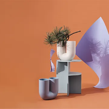 Kink 花瓶 26cm - 灰调紫丁香色 - Muuto