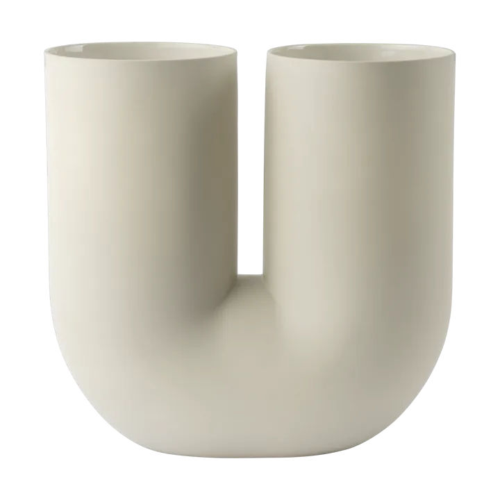 Kink 北欧风玻璃花瓶39cm - 沙色 - Muuto