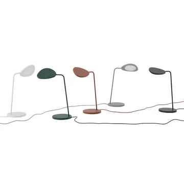 Leaf台灯白色 - 铜棕色 - Muuto