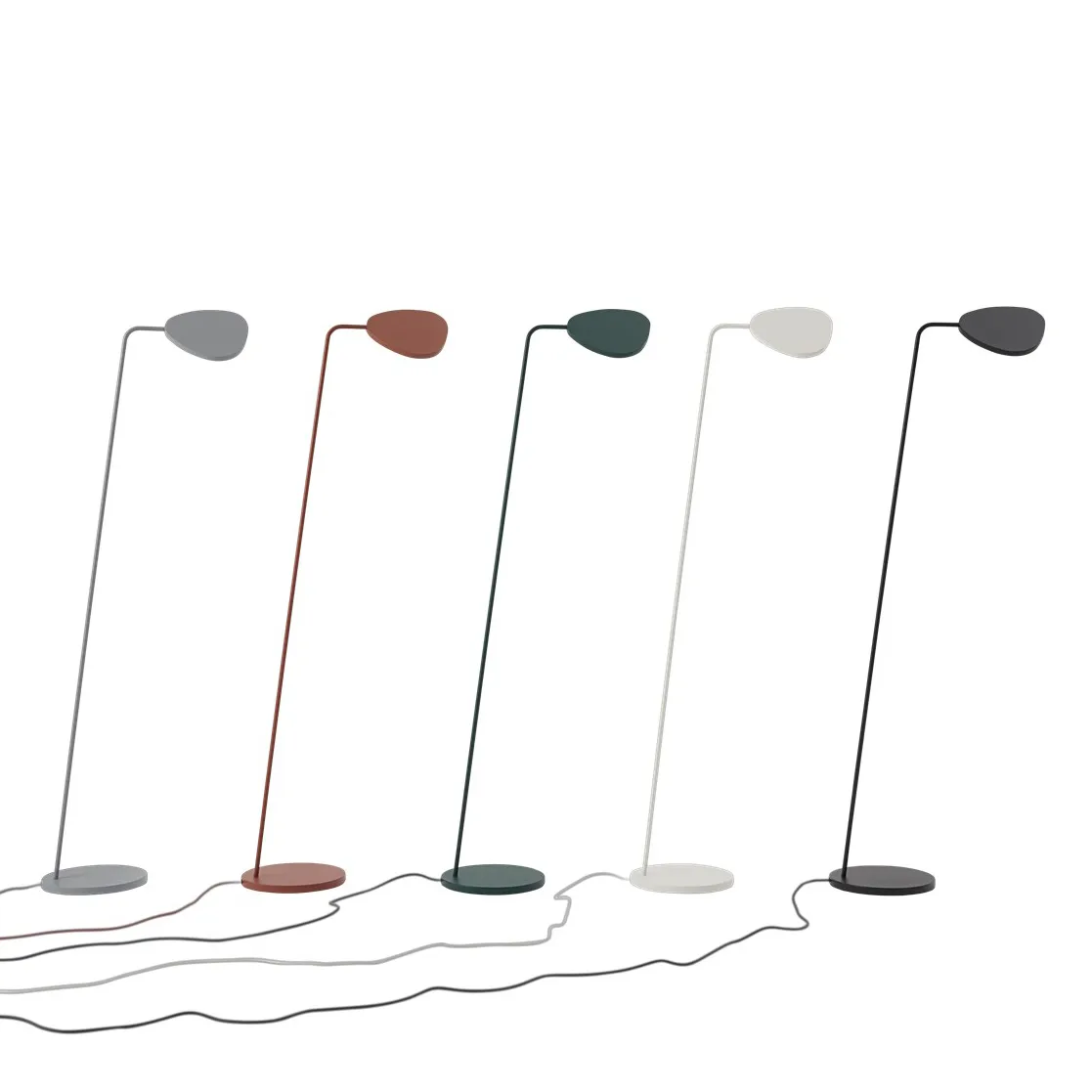 Leaf落地灯, 铜棕色 Muuto