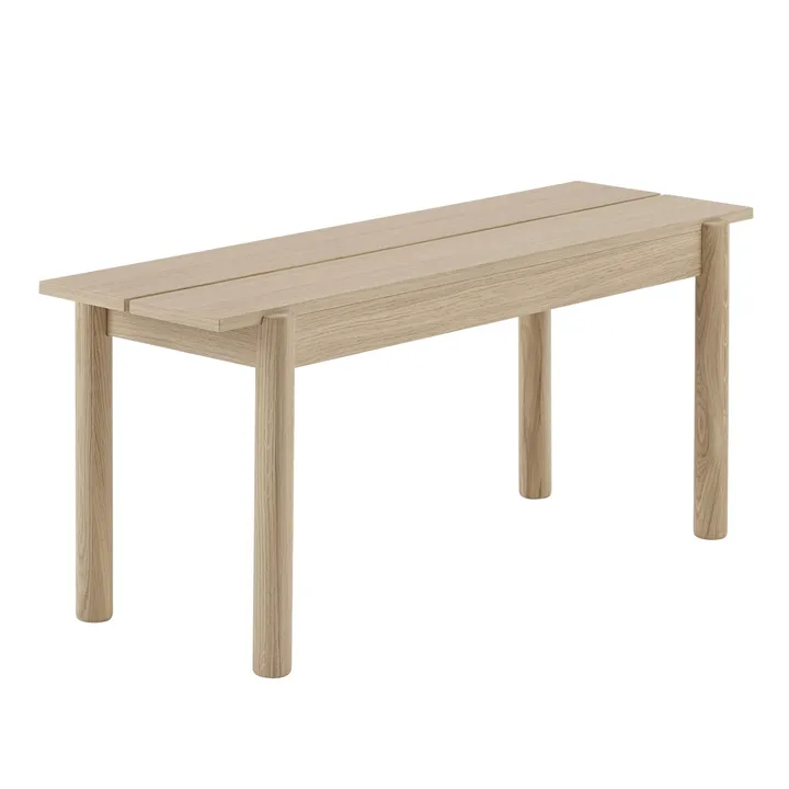Linear 长凳 橡木 - 110cm - Muuto
