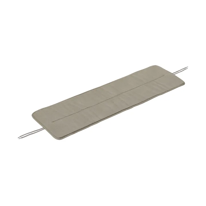 Linear 钢制长凳垫 110x32.5cm - 浅灰色 - Muuto