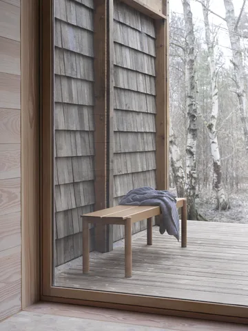 Linear 钢制长凳170cm - 焦橙色 - Muuto