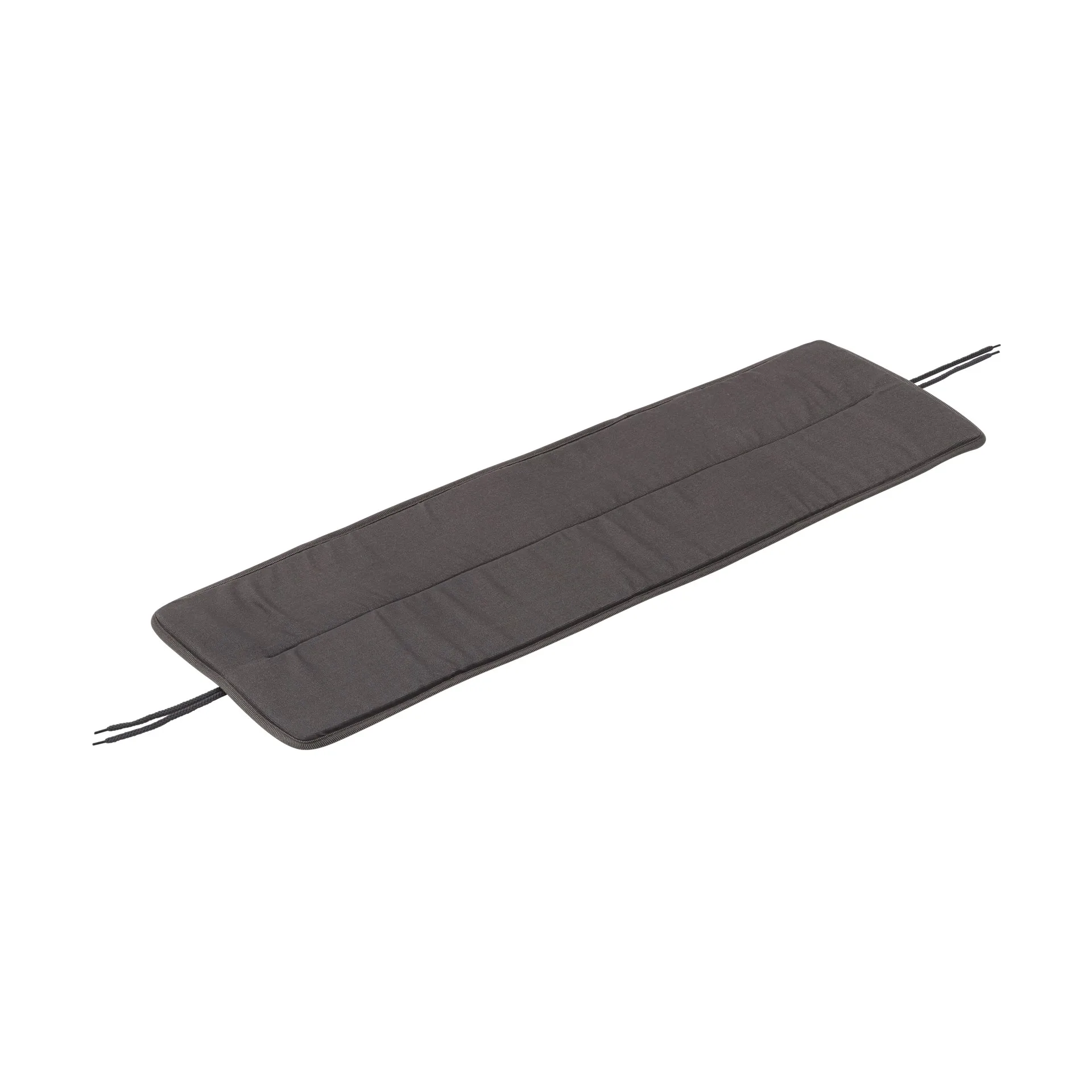 Linear steel bench pad 110x32.5 cm, 深灰色 Muuto