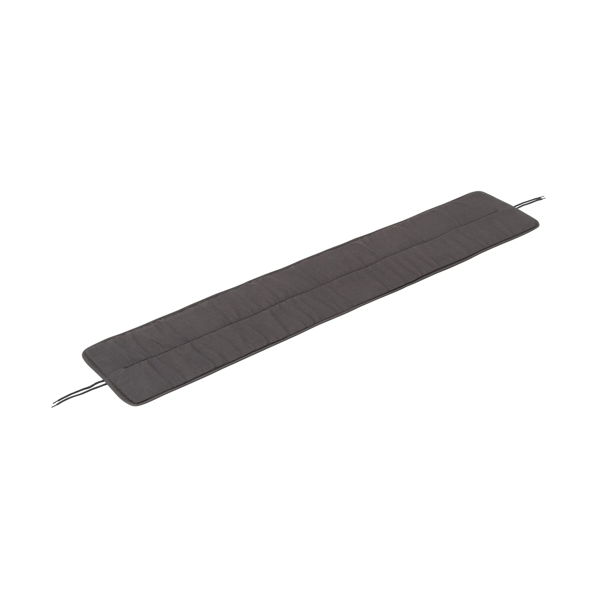 Linear steel bench pad 170x32.5 cm, 深灰色 Muuto