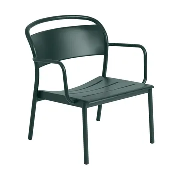 Linear Steel 休闲扶手椅 - 深绿色 - Muuto