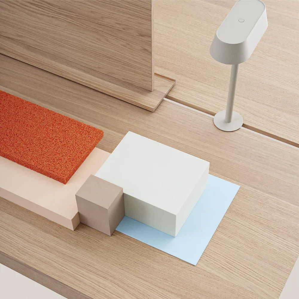 Linear System 模块化系统灯罩配件, 橡木色_75cm Muuto