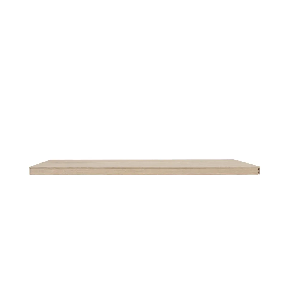 Linear System 模块化系统边桌中间模块, Oak veneer-橡木色 Muuto