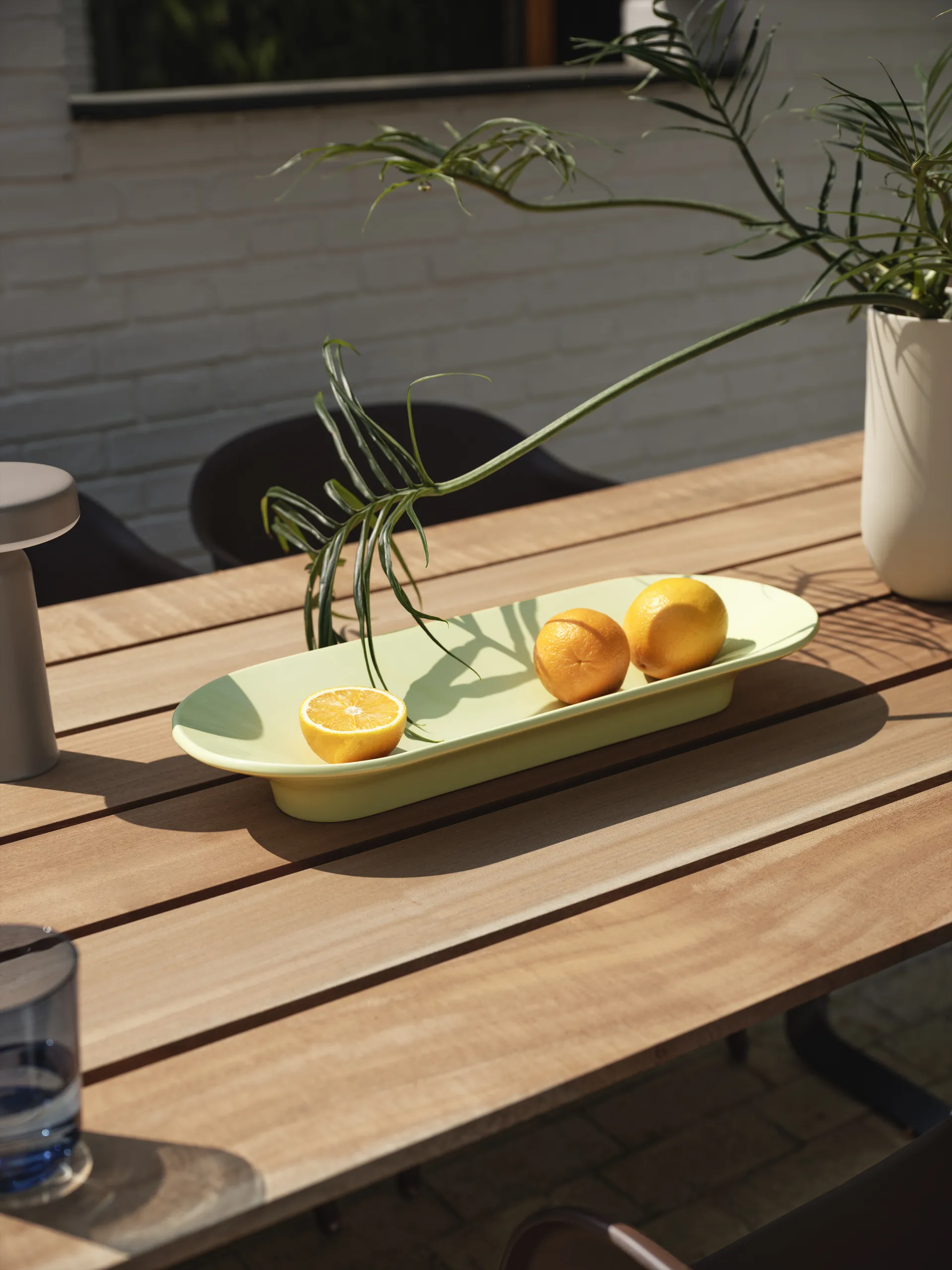 Mere 碗 51.5x21.5cm, 浅绿色 Muuto