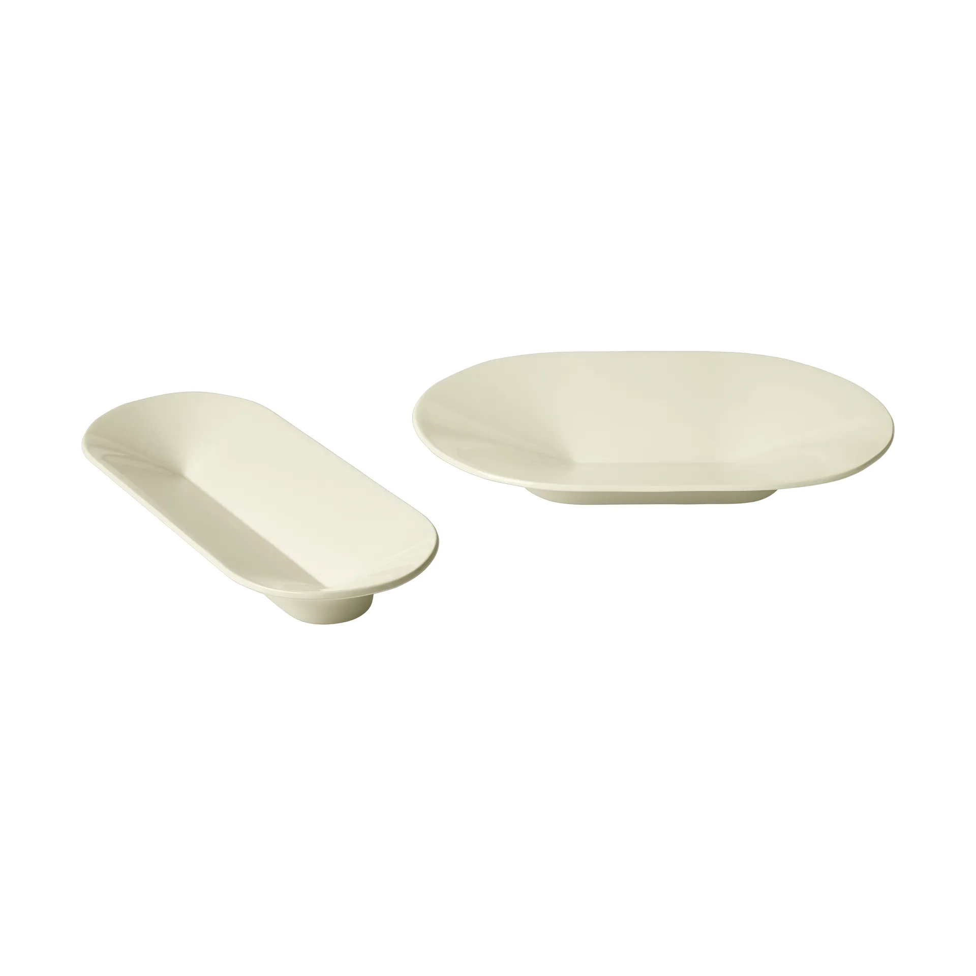 Mere 碗 51.5x21.5cm, 米白色 Muuto